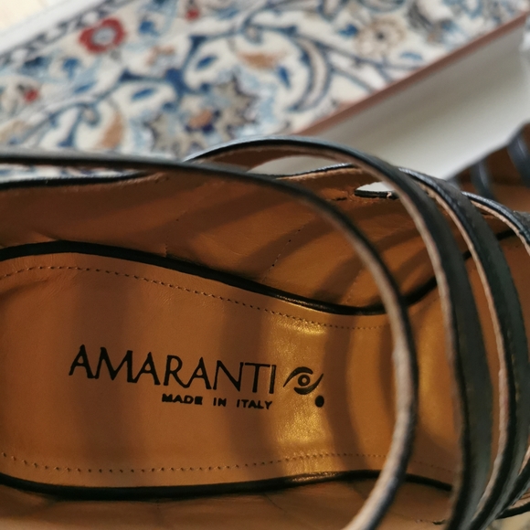Amaranti black dress shoes - Picture 5 of 11